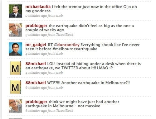 melbourne earthquake melbourne earthquake