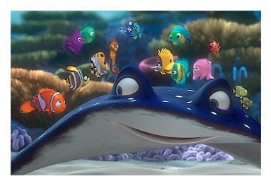 finding nemo manta ray