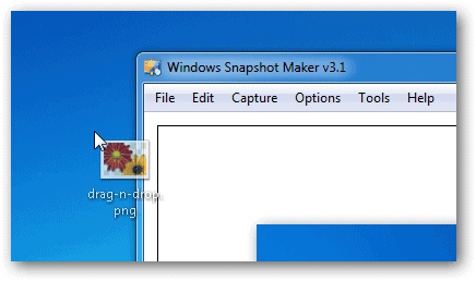 drag-n-drop in winsnap