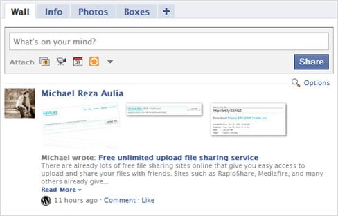Post WordPress to Facebook with images to the wall Post WordPress to Facebook with images to the wall
