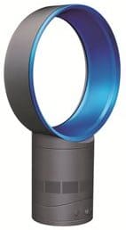 Dyson bladeless fan - Air Multiplier Iron blue side