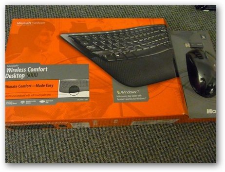 Microsoft Wireless Comfort Desktop 5000