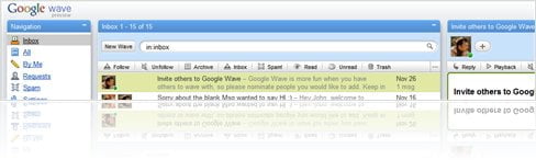 Google Wave invitation