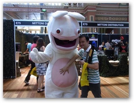 Melbourne Game Expo 2009 Rayman Rabbid