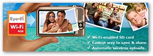 EyeFi Wireless memory card