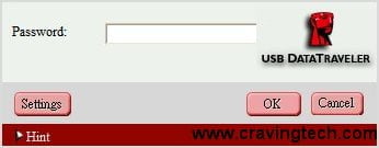 Kingston DataTraveler 410 SecureTraveler Login