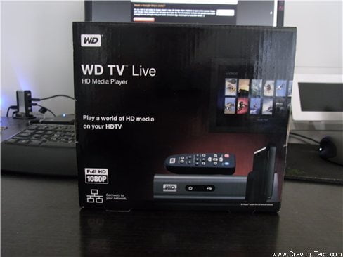 WD TV Live HD Media Player Unboxing