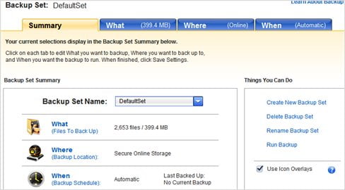 Norton 360 Backup