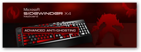 Microsoft SideWinder X4 Gaming Keyboard