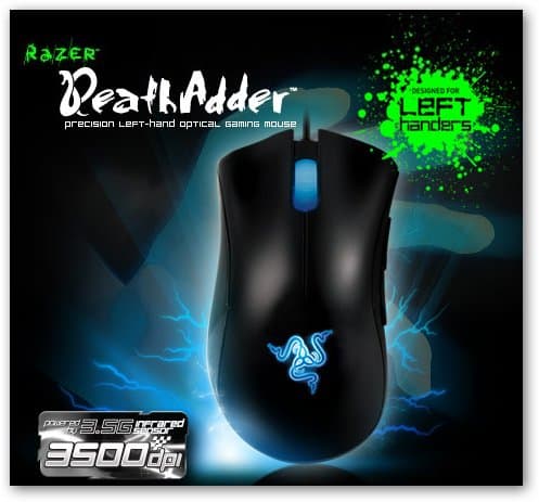 Razer DeathAdder for left handed gamers