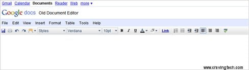 Google Docs Old Editor