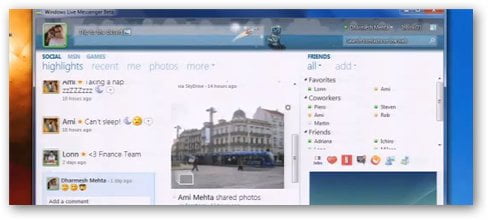 Windows Live Messenger Wave 4