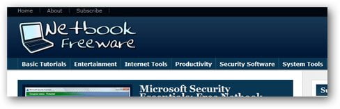 Freeware for Netbooks