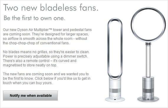 Dyson new air multipliers