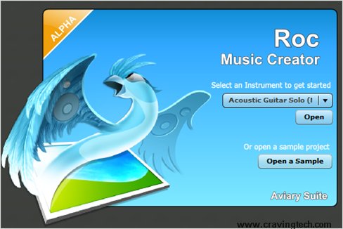 Roc - Create music online
