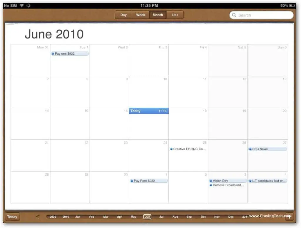 Sync iPad and Google Calendar