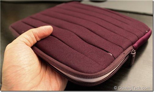 Belkin Pleated Sleeve Review - exterior look