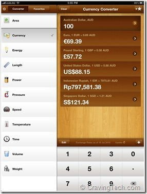 GlobeConvert for iPad Review - Convert currency for iPad[5]