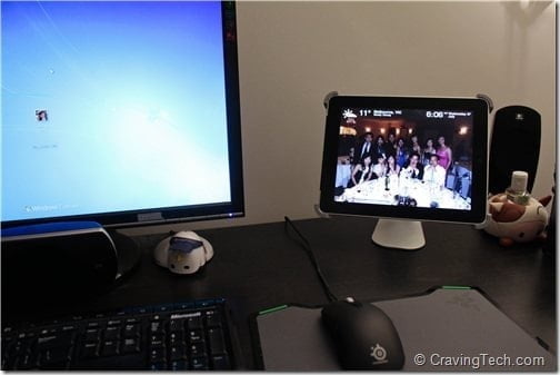 Titan iPad Stand Review - on Desktop