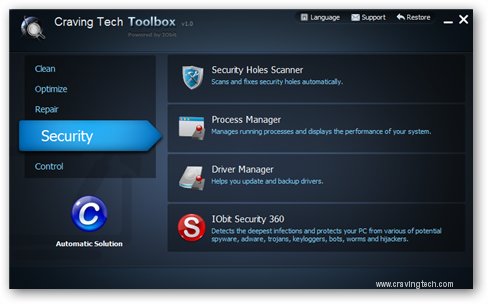 IOBit Toolbox Security
