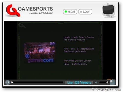 Razer Gamescom 2010 list