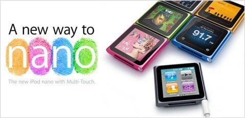 Apple new iPod Nano
