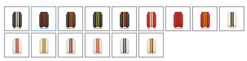 SlimLine Stripes Case colors