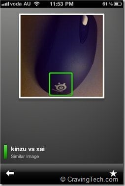 Google Goggles - mouse