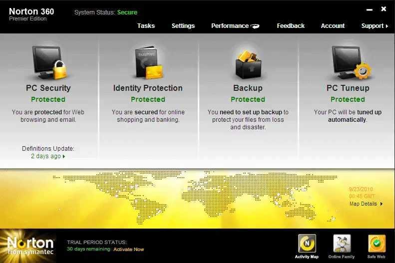 Download Norton 360 v5 beta