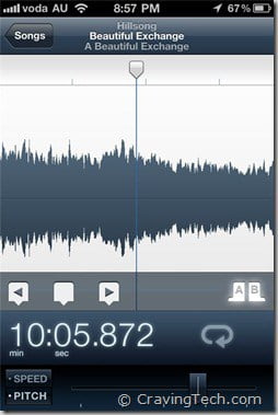 Capo for iPhone review - pitch