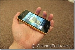 Acase Superleggera iPhone 4 case review - yellow front