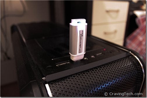 Kingston DataTraveler Ultimate 3 review - plugged