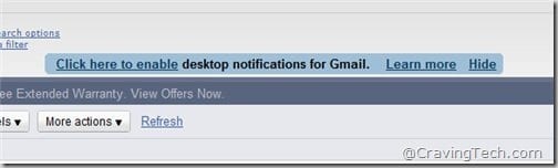 Gmail Desktop Notifications