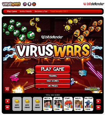 Virus Wars Tower Defense Game