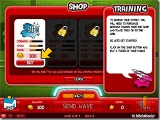 Virus Wars Tower Defense Game