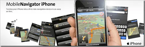 NAVIGON Mobile Navigator iPhone