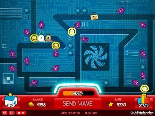 Virus Wars Tower Defense Game