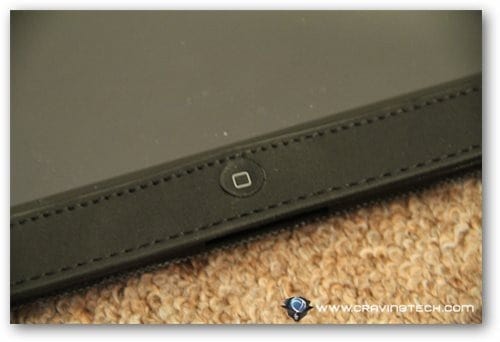 Belkin Access Folio Stand Review - Home button