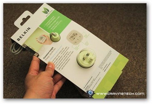 Belkin Conserve Insight Review - packaging back
