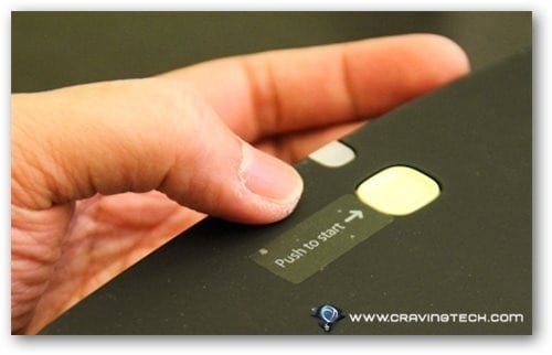 Belkin Conserve Valet Review - start button