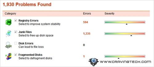 auslogics boostspeed problem found