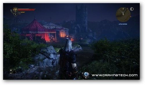 The Witcher 2 Review - night
