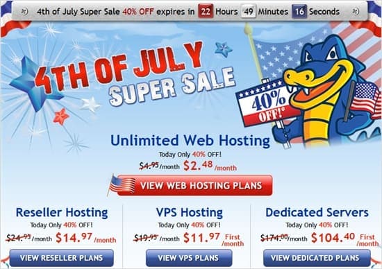 HostGator discount