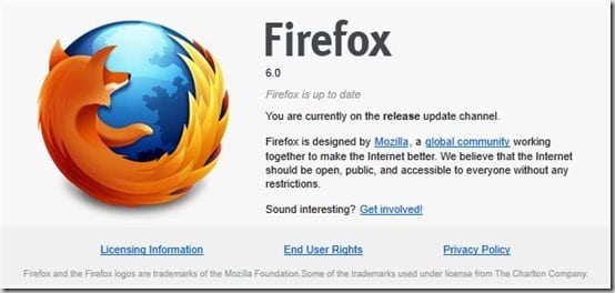 Mozilla Firefox 6