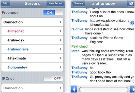 connect to freenode with limechat connect to freenode with limechat