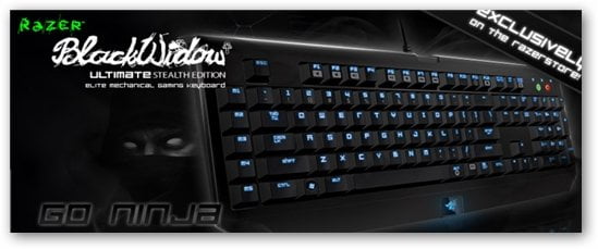 Razer BlackWidow Ultimate Stealth Edition