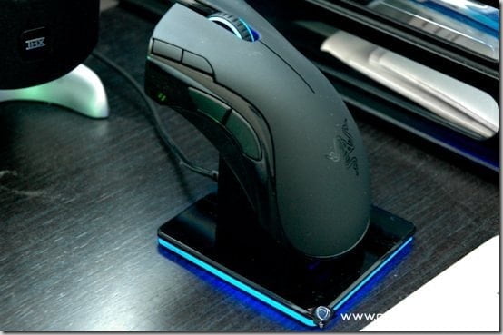 Razer Mamba 4G Review - on dock