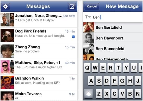 facebook messenger