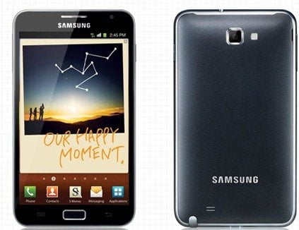 Samsung GALAXY Note specification