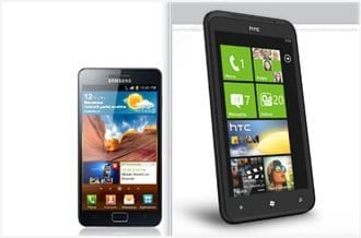 Samsung Galaxy S2 vs HTC Titan